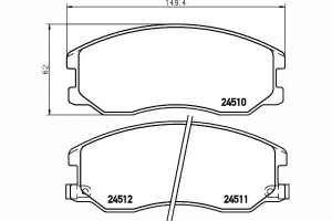 Klocki Hamulcowe Opel Przód Antara Textar