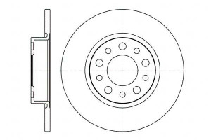 Tarcze Hamulcowe 2szt 278x12 P 5-otw Alfa Romeo 15