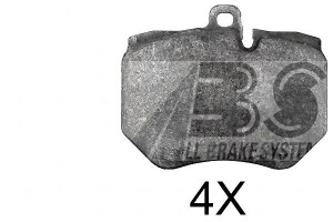 Klocki Hamulcowe Audi A6 Rs6 Quattro 08- Przód A.b