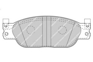 Klocki Hamulcowe Jaguar S-type 2.5-4.2 01.99-10.07