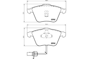 Klocki Hamulcowe Mintex 4b0698151ac 4b0698151q 4b0