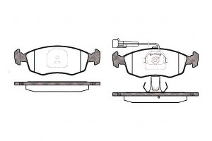 Klocki Hamulcowe Fiat Palio 18mm Wva23227 Z Czujni