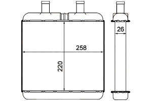 Nagrzewnica Hella 504026722 351000591
