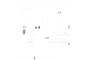 Klocki Hamulcowe Mercedes Sprinter 408-414 Zimmerm