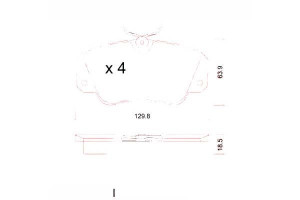 Klocki Hamulcowe Opel Omega B 93-03 Zimmermann
