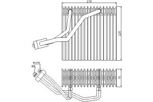 Parownik Klimatyzacji Audi A3 Tt Seat Leon Toledo