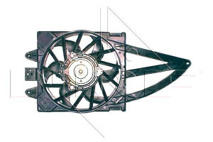 Wentylator Chłodnicy Fiat Panda 1,3d 03- Nrf