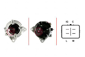 Alternator Casco 270600h200 2706028330 553852ri Ai