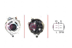 Alternator 12v 90a Ina Casco