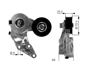 Napinacz Paska Wielorowkowego Audi Tt Ford Galaxy