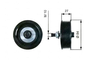 Rolka Prowadząca Pasek Toyota Yaris 1.0/1.3 04.99-