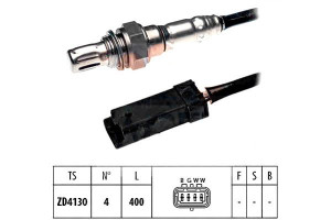 Sonda Lambda Peugeot 208 1,0 12- Eps