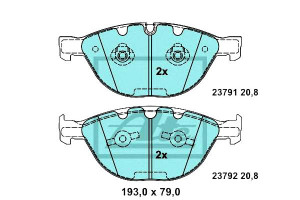 Klocki Hamulcowe Ceramiczne Bmw 5 (e60) 5 (e61) 6