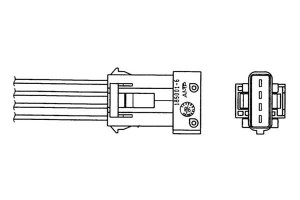 Sonda Lambda Citroen Peugeot Oza495-pg2 Ngk
