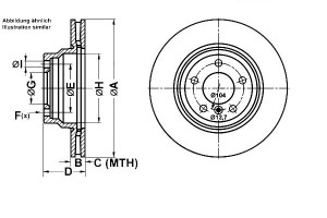 Tarcze Hamulcowe Powerdisc Bmw 1 (e81) 1 (e82) 1 (