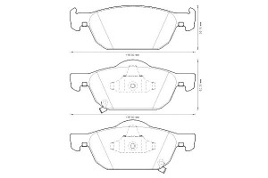 Klocki Hamulcowe Ceramiczne Honda Accord Viii Civi