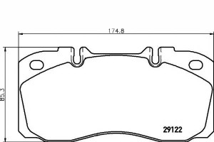 Klocki Hamulcowe Brembo Iveco Eurocargo I-iii 8040