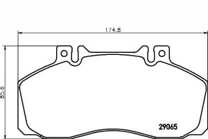 Klocki Hamulcowe Iveco 60e 65e 75e 95e 01.91-12.00