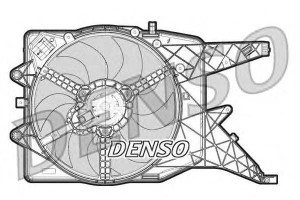 Wentylator Chłodnicy (z Obudową) Opel Corsa D 1.3d