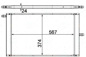 Intercooler Behr Hella Lr012759 Pcc500380 Pcc50069