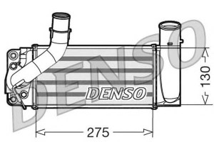Intercooler Toyota Auris Corolla 1.4d 10.06-07.14