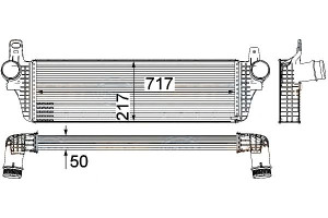 Intercooler Vw T5 03- 2.0 Bitdi 2.0 Bitdi 4motion