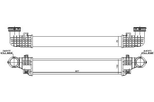 Intercooler Mercedes Cls (c219) E T-model (s211) E