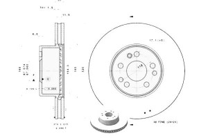 Komplet Tarcz Hamulcowych [brembo]
