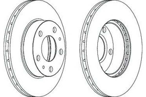 Tarcze Hamulcowe 2szt Citroen Jumper Fiat Ducato P
