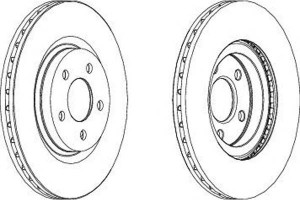 Tarcze Hamulcowe 2szt Chrysler New Yorker Pt Cruis
