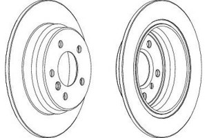 Tarcze Hamulcowe 2szt Bmw 5 (e39) 2.0-2.5d 09.95-0