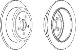 Tarcze Hamulcowe 2szt Dodge Nitro Ram 1500 Ram 250