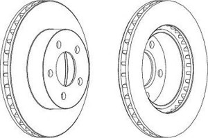 Tarcze Hamulcowe 2szt Ford Usa Explorer 4.0/4.6/5.