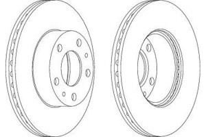 Tarcze Hamulcowe 2szt Citroen Jumper Fiat Ducato P