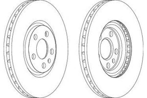 Tarcze Hamulcowe 2szt Citroen C8 Jumpy Fiat Scudo