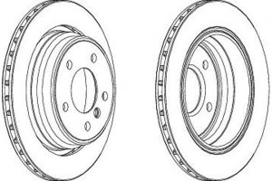 Tarcze Hamulcowe 2szt Bmw 5 (e39) 2.0-4.4 09.95-05