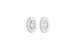 Tarcze Hamulcowe 2szt Mini (r50 R53) (r52) (r56) (
