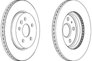 Tarcze Hamulcowe 2szt Cadillac Xts Chevrolet Camar