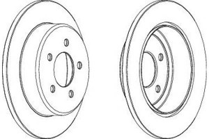 Tarcze Hamulcowe 2szt Chrysler Voyager Iii Voyager