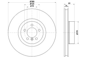 Tarcze Hamulcowe Mintex Lr011591 Lr031845 Dsk2879