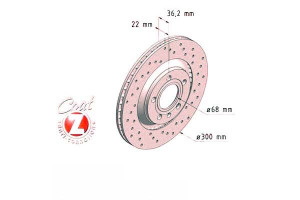 Tarcze Hamulcowe 2szt Audi A4 S4 03-08 Tył Zimmerm