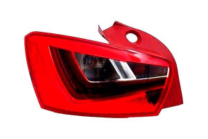 Lampa (led Kolor Szkła Czerwony) Seat Ibiza Iv 6j