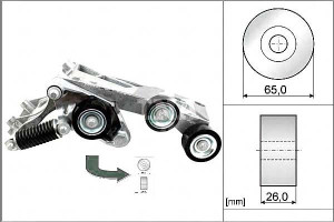 Napinacz Paska Klinowego Wiel. Mercedes W169 Ina