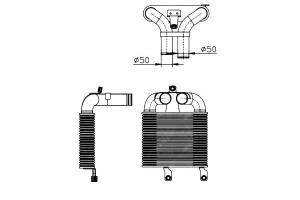 Intercooler Isuzu D-max I 2.5d/3.0d 05.02-06.12 Nr