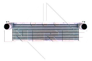 Intercooler Mercedes Vito Cdi W639 Nrf