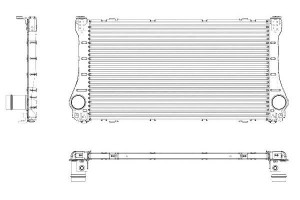 Intercooler Toyota Auris Corolla 2.0d/2.2d 10.06-0