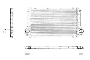 Intercooler Toyota Corolla Verso Avensis 05- 2,0 2