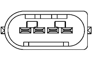 Przepływomierz Powietrza (4 Pin) Bmw 3 (e90) 3 (e9