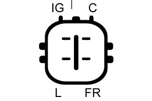 Alternator Lucas Electrical 96404263 Dra0637 N 547