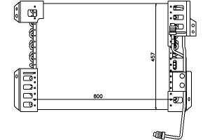 Skraplacz Klimatyzacji Mercedes Axor Axor 2 01.02-